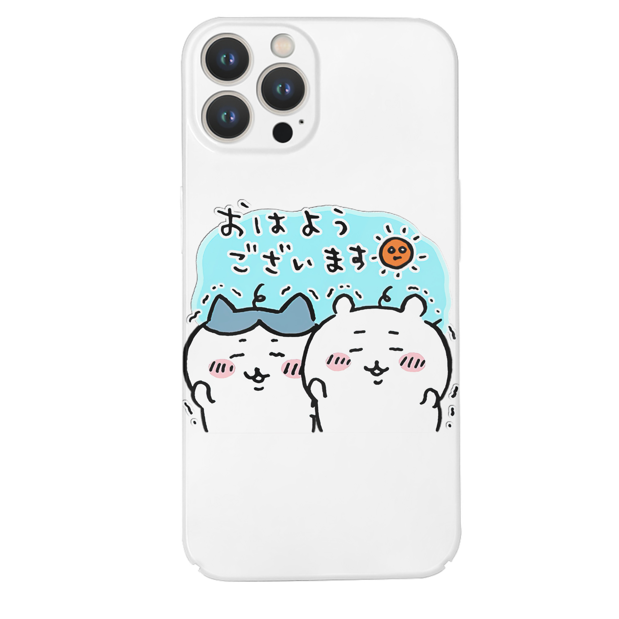 （画像用） ちいかわ ハチワレ Chii-kawa hachiware 【iPhone 14シリーズ対応】ハードケース